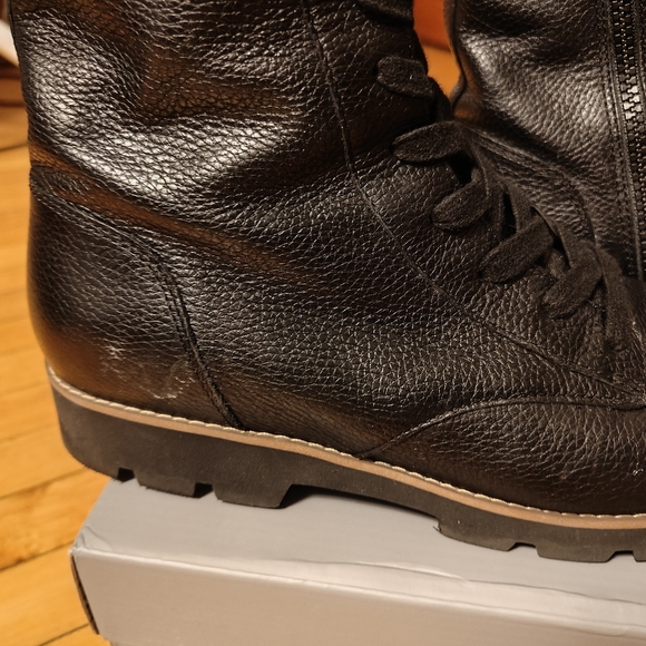 Vionic combat boots black sz 9 women - Picture 3 of 9